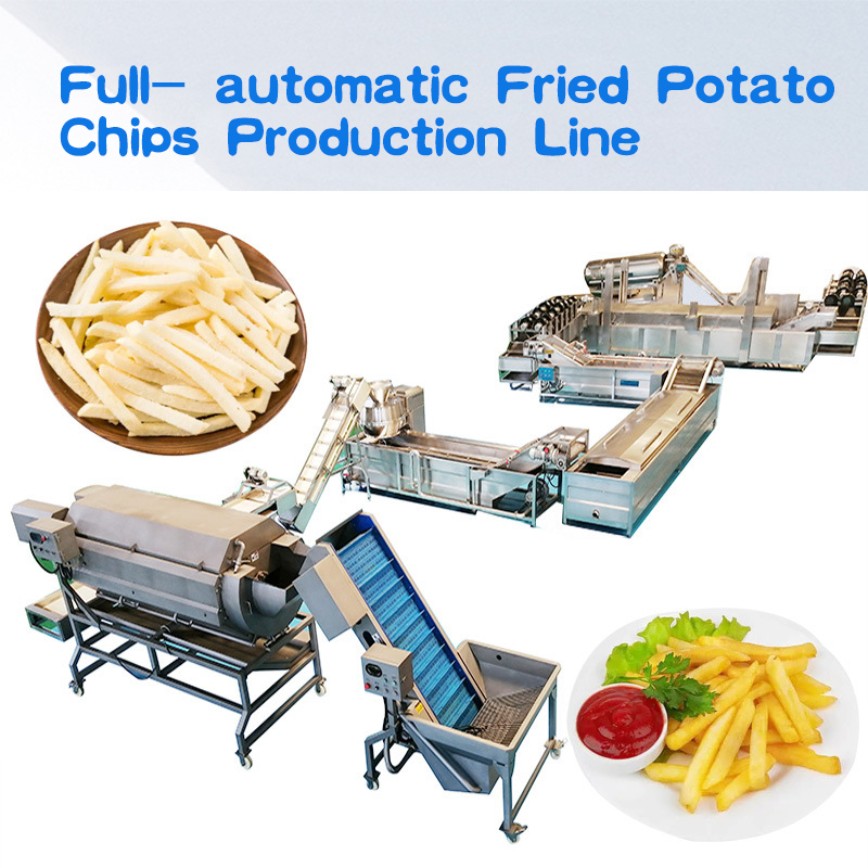 Full- automatic Fried Potato Chips Production Line